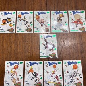 2026 Upper Deck Space Jam 30th Anniversary COMPLETE BASE SET 1-10 Michael Jordan